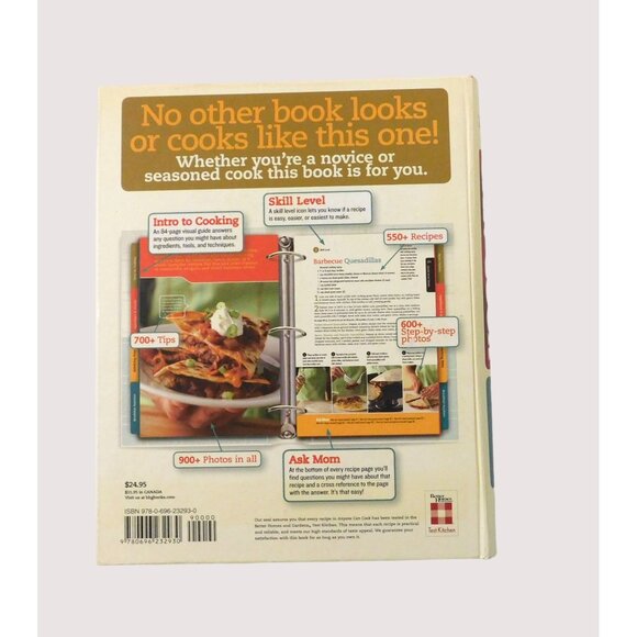 Anyone Can Cook Better Homes and Gardens Cookbook 1st Edition 2007 HB Binder - Picture 3 of 15